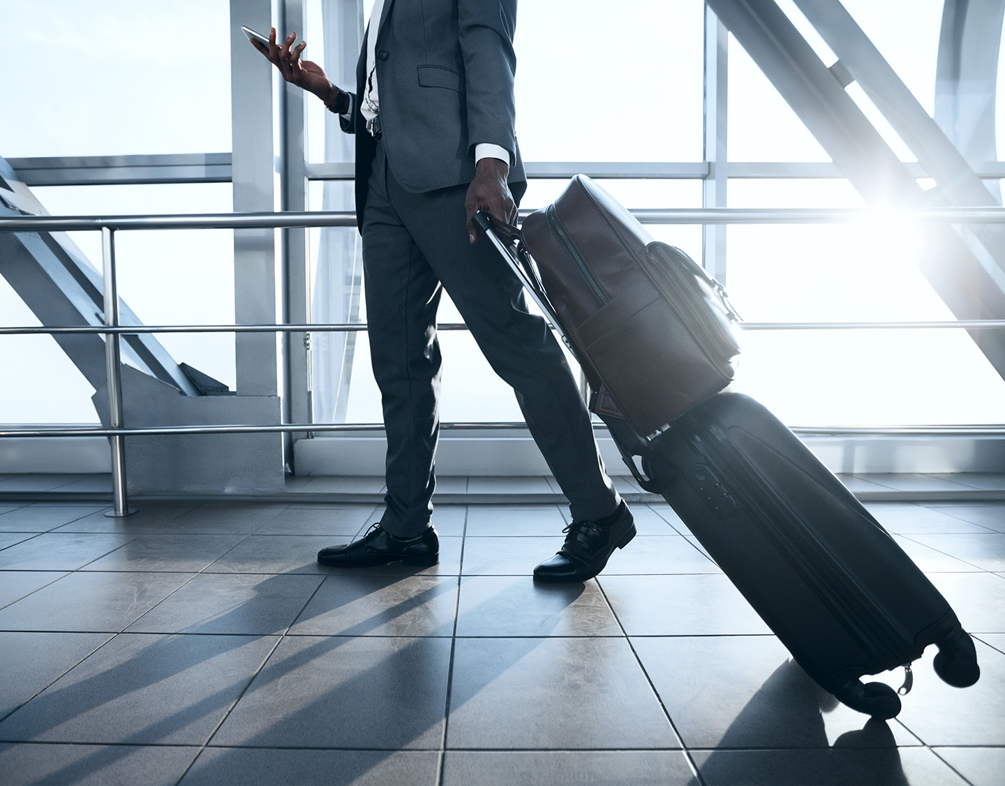 İş seyahati yapan profesyoneller